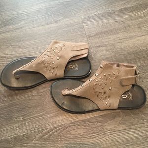 SUEDE SANDALS